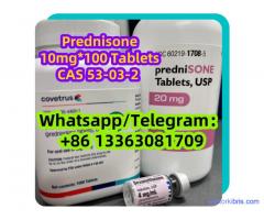 Prednisone 10mg*100 Tablets CAS 53-03-2 Prednisone 10mg*100 Tablets CAS 53-03-2