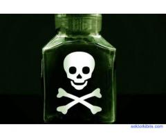 Potasyum siyanür,batrakotoksin,nembutal,botulinum,pentobarbital satışı