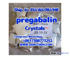99% Purity pregabalin crystals powder 148553-50-8