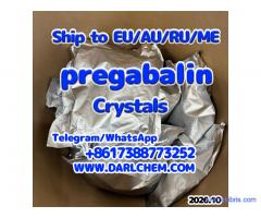 99% Purity pregabalin crystals powder 148553-50-8