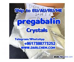 99% Purity pregabalin crystals powder 148553-50-8