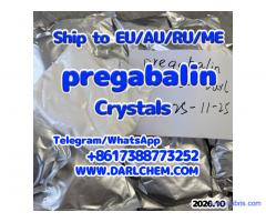 99% Purity otropic Supplement pregabalin crystals powder 148553-50-8